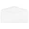 JAM Paper 4.5" x 10.37" White Business Envelopes